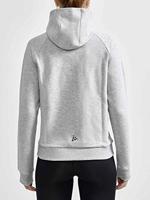 Craft 1910626 Core Soul Full Zip Hood Wmn - Grey Melange - XL - thumbnail
