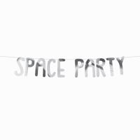 Slinger Space Party zilverkleurig - thumbnail