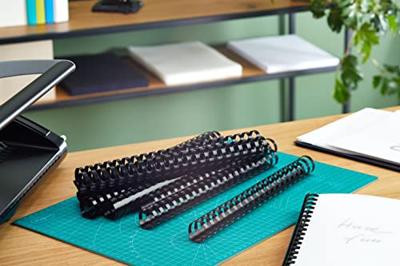 Fellowes bindruggen, pak van 50 stuks, 25 mm, zwart Fellowes bindruggen, pak van 50 stuks, 25 mm, zwart