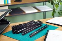 Fellowes bindruggen, pak van 50 stuks, 25 mm, zwart - thumbnail