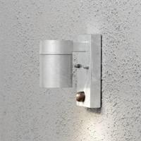 KonstSmide WandspotModena Downlight zinkgrijs met bewegingsmelder - 7541-320 - thumbnail