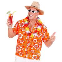 Hawaii shirt oranje - thumbnail