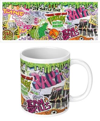 Teenage Mutant Ninja Turtles Mutant Mayhem Sticker Bomb Mug