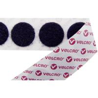 VELCRO® E20101533011425 Klittenband punten Om vast te plakken Lusdeel (Ø) 15 mm Zwart 1300 stuk(s) - thumbnail