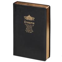 Notitieboek Kalpa Dreams 214x145x40mm blanco zwart - thumbnail