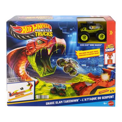 Hot Wheels Monstertrucks Snake Slam Takedown racebaan