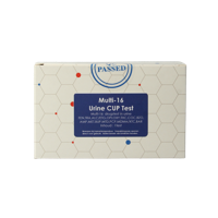Multi 16 drugstest cup urine 1 Stuks - thumbnail