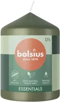 Bolsius stompkaars essentials 5.8x8cm fresh olive - thumbnail