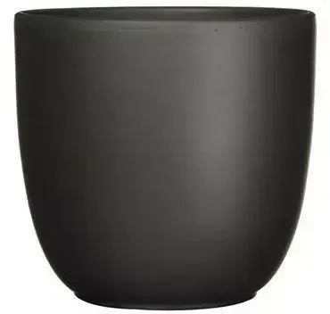 Mica Decorations bloempot Tusca rond 14,5x14 cm zwart mat Mica Decorations bloempot Tusca rond 14,5x14 cm zwart mat