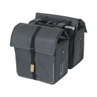 Dubbele fietstas Basil Urban Dry MIK 50 liter - charcoal - thumbnail