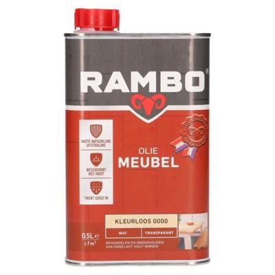 Rambo Meubelolie Transparant Mat