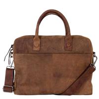 DSTRCT laptoptas Wall Street 15 inch-Brown - thumbnail