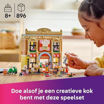 LEGO Friends restaurant en kookschool 42655 - thumbnail