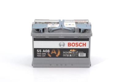 Bosch Silver auto accu S5A08 - 70Ah - 760A - aangepast voor voertuigen met start-stopsysteem S5A08