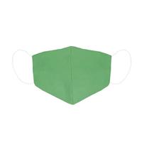 Hygiënisch en herbruikbaar gezichtsmasker gemaakt van stof Contact Kleur Wit - thumbnail