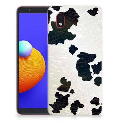 Samsung Galaxy A01 Core | TPU Hoesje | Koeienvlekken