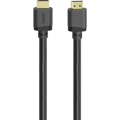 Hama 00202028 HDMI-kabel HDMI Aansluitkabel HDMI-A-stekker 2 m Zwart 8K UHD, Audio Return Channel (ARC), eARC