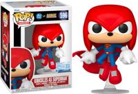 DC x Sonic the Hedgehog Funko Pop Vinyl: Knuckles (Superman) - thumbnail