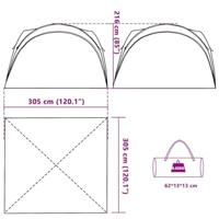 Partytent waterdicht blauw - thumbnail