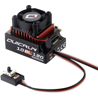 Hobbywing QuicRun 10BL120 120A brushless regelaar Hobbywing QuicRun 10BL120 120A brushless regelaar