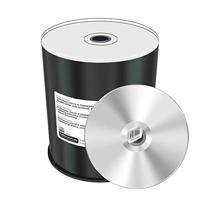 Professional Line CD-R 700Mb|80Min 52-voudige schrijfsnelheid, volledig bedrukbaar (inkjetprinter), Proselect wit, volledig gemetalliseerd, zilveren schrijfzijde, 100 cakebox - thumbnail