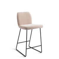 Jesper Home Ikata barkruk H65 Sand Strand slide black - thumbnail