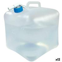 Waterfles Aktive Polyethyleen 10 L 22 x 26 x 22 cm (12 Stuks) - thumbnail
