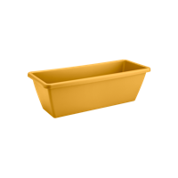 Elho Barcelona trough balkonbak 50 honey yellow - thumbnail