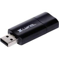 Xlyne Wave USB-stick 64 GB Zwart, Oranje 7164000 USB-A 2.0 - thumbnail