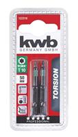 kwb 122310 Bitset T 10 Staal 2 stuk(s) - thumbnail
