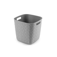 Curver Softex Opbergmand Cube 15L Taupe - thumbnail
