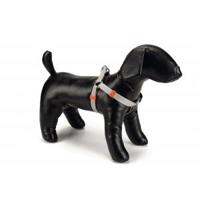 Hondentuig nylon 35-60cm lichtgrijs - thumbnail