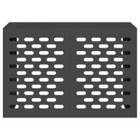 Airconditioner hoes Zwart 90 x 40 x 60 cm Staal - thumbnail