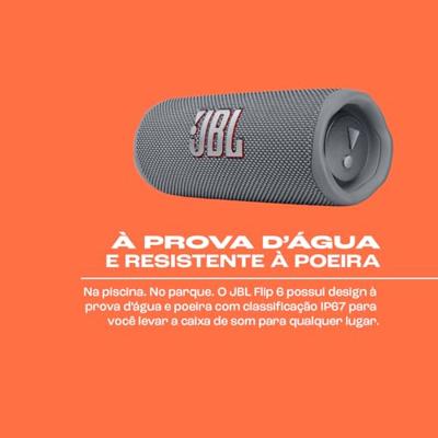 JBL Flip 6 Grijs 20 W Bluetooth luidspreker