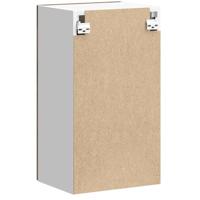 Keukenwandkast Lucca bewerkt hout gerookt eikenkleurig - thumbnail