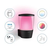 WIZ ELPAS wandlamp - Connected - Buiten - Zwart - thumbnail