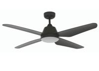 Beacon Plafondventilator met lampAria Led Ø 122cm zwart IP55 - 212998 - thumbnail