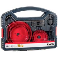 kwb 109178 Gatenzaagset 8-delig 67 mm, 76 mm, 89 mm, 102 mm, 127 mm 8 stuk(s) - thumbnail