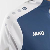 JAKO 6770 Sweater Met Kap Dynamic - Nachtblauw/Wit/Lichtgrijs - L - thumbnail