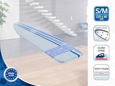 Leifheit 71611 Thermo Reflect Glide&Park Strijkplankhoes 125x40cm Assorti