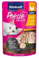 Vitakraft Poésie Délice kip in saus 85g - thumbnail