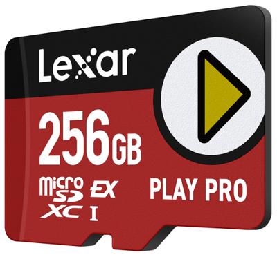 Lexar Express Play 256GB microSDXC - R900/W600MB/s Lexar Express Play 256GB microSDXC - R900/W600MB/s