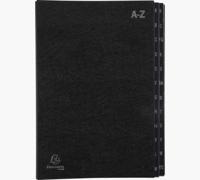 Exacompta sorteermap Ordonator 24 vakken met tabs A-Z, zwart - thumbnail