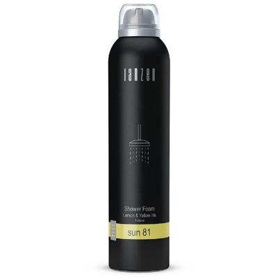 Janzen Sun 81 Shower Foam Lemon & Yellow Iris 200ml
