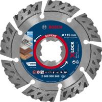 Bosch Accessories 2608900669 EXPERT MultiMaterial X-LOCK Diamanten doorslijpschijf Diameter 115 mm Boordiameter 22.23 mm Steen, Beton, Baksteen 1 stuk(s) - thumbnail