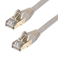 .com 10m CAT6A Ethernet Cable, 10 Gigabit Shielded Snagless RJ45 100W PoE Patch Cord, CAT 6A 10GbE STP Network Cable w/Strain Relief, Grey, Fluke Tested/UL Certified Wiring/TIA - Category 6A - 26AWG (6ASPAT10MGR) - Verbindingskabel - RJ-45 (M) naar RJ-45 (... - thumbnail