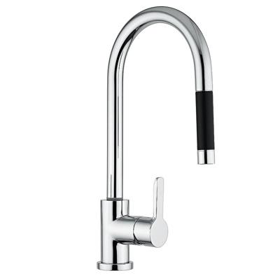 Plieger New Road keukenkraan met uittrekbare handdouche chroom RD1371T2