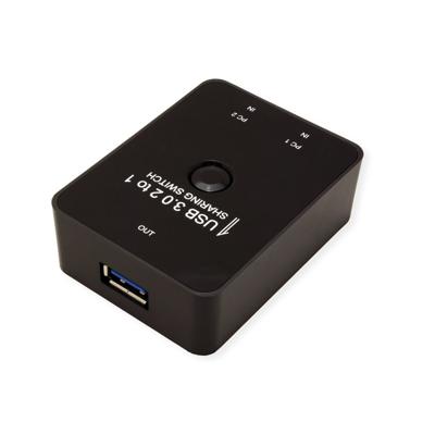 VALUE Handmatige USB 3.2 Gen 1 Switch, 2 Poorts VALUE Handmatige USB 3.2 Gen 1 Switch, 2 Poorts