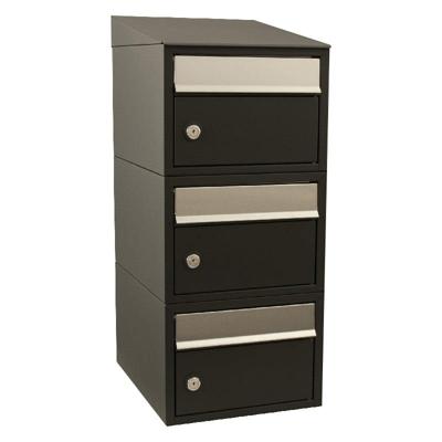 Stoer! Brickset 3-Hoog Met Dak Zwart - 40215070_1x3d