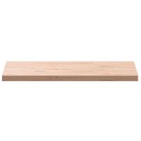 Tafelblad rechthoekig 100x50x4 cm massief beukenhout - thumbnail